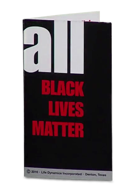 The All Black Lives Matter Card - Produced By Life Dynamics Inc