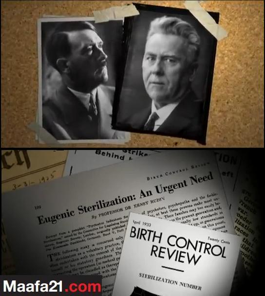 Ernst Rudin a Nazi published by Margaret Sanger's Birth Control Review 